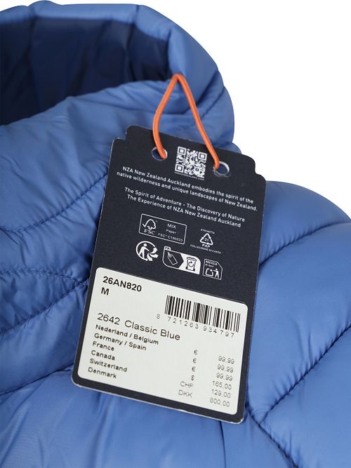 NZA Bodywarmer Puffer Blauw Product / Detail