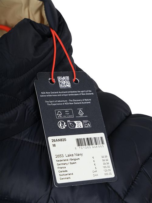 NZA Bodywarmer Puffer Navy