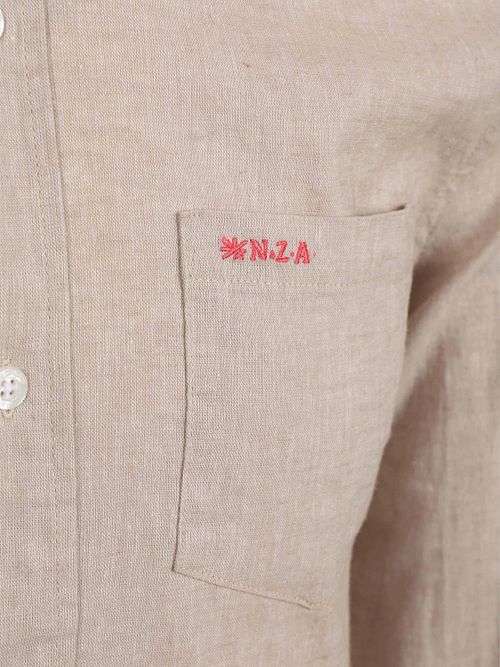 NZA Camicia Lino Beige Product / Detail