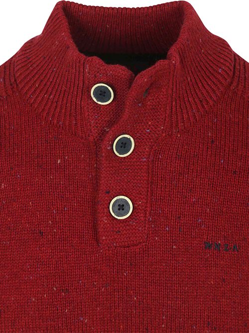 NZA Conor Sweter Mocker Cherry Red Product / Detail