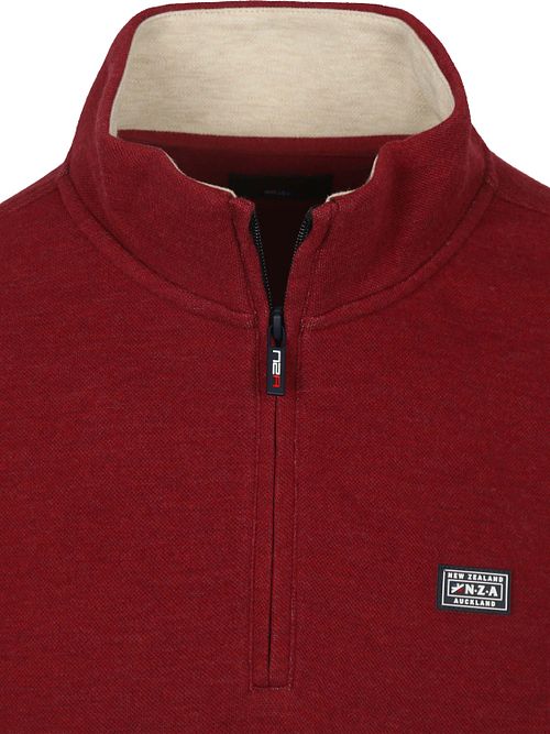 NZA Halfzip Samuel Cherry red Product / Detail
