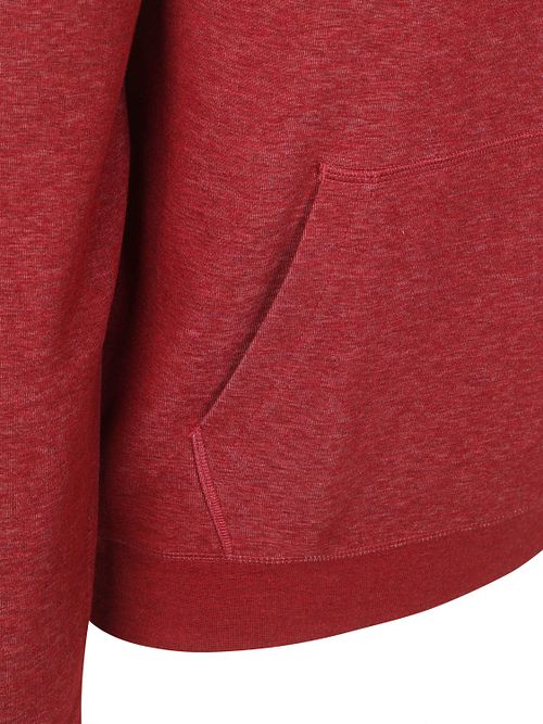 NZA Hettegenser Diamond Logo Interlock Melange Kirsebærrød Product / Detail