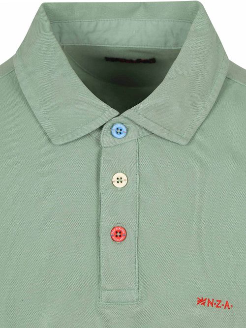 NZA Polo Hawera Mist Grün Product / Detail