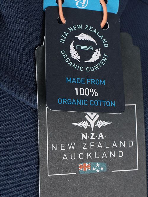 NZA Polo Hawera Navy Sky Product / Detail