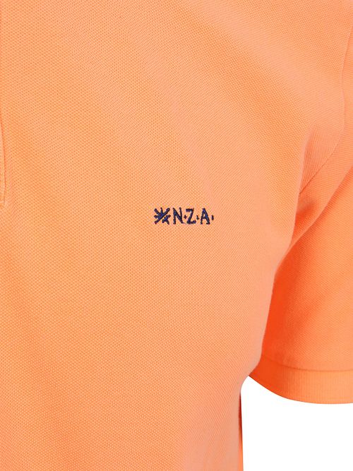 NZA Polo Shirt Hawera Mandarine Orange Product / Detail