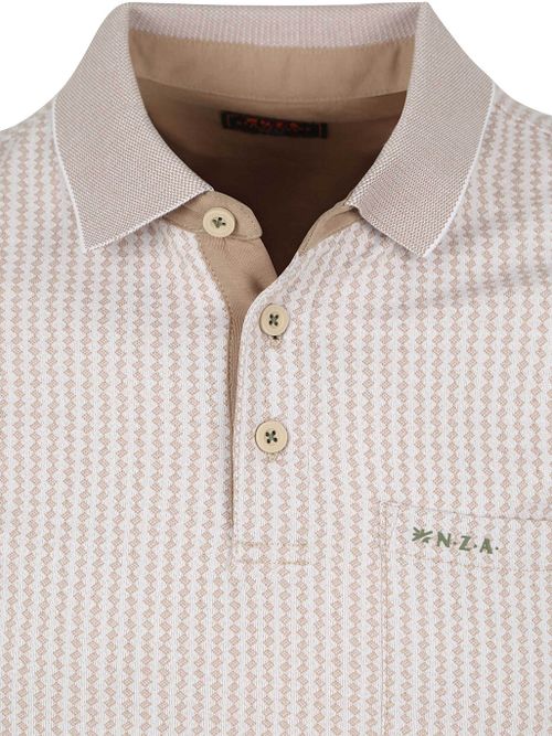 NZA Polo Shirt Kyree Beige Product / Detail