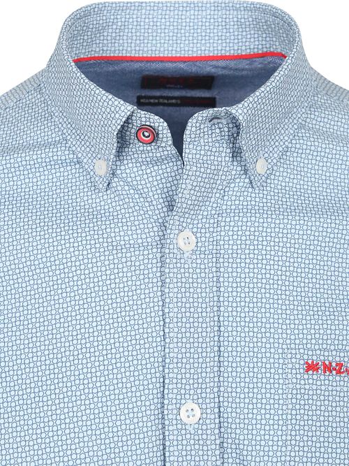 NZA Shirt Adriel Poplin Blau Product / Detail