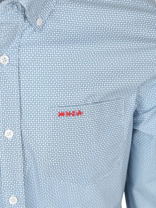 NZA Shirt Adriel Poplin Blue Product / Detail