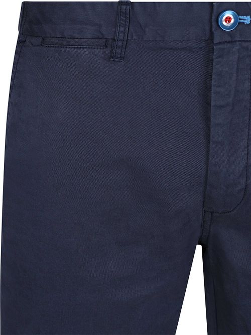 NZA Shorts Twill Stretch Lake Marineblå Product / Detail