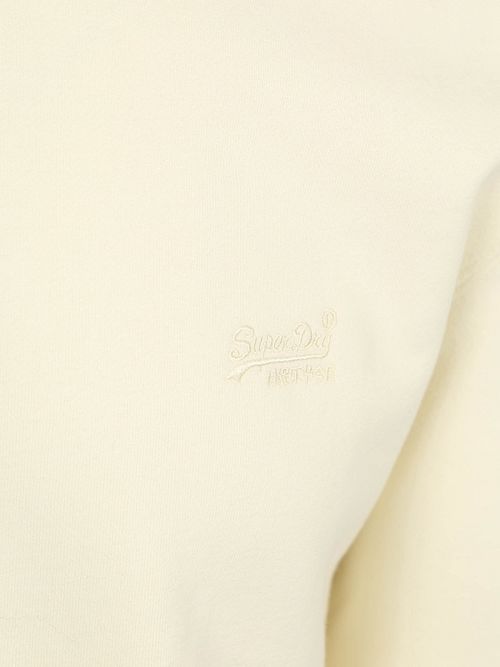 Superdry Halv Zip Pullover Henley Essential Ecru Product / Detail