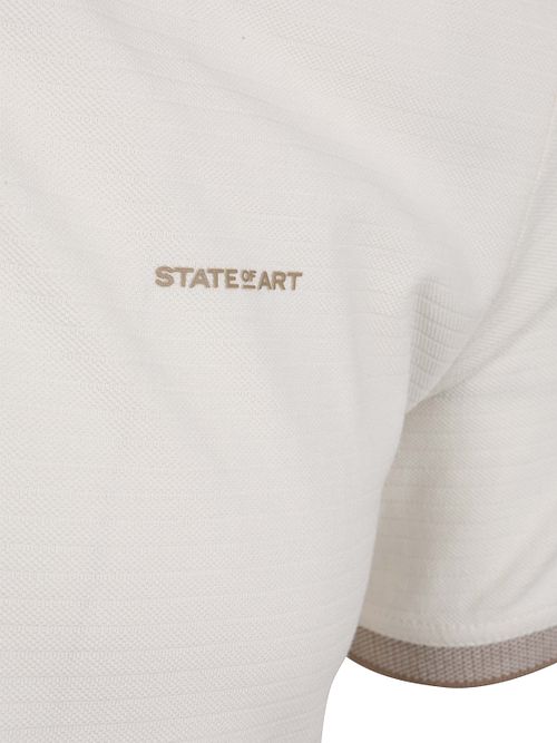 State of Art Poloshirt Jersey Ribbed Contrast Kit Product / Detail