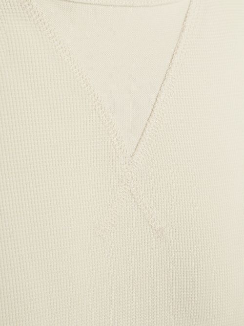 Scotch and Soda Långärmad Vaffeltröja Ecru Product / Detail