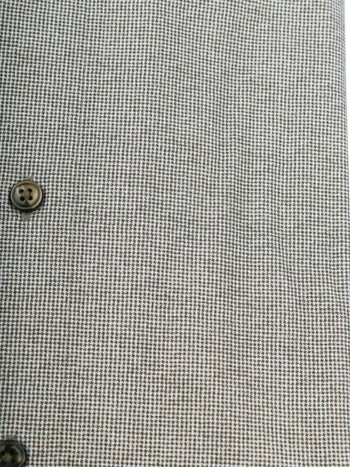 OLYMP Luxor Pied De Poule Camisa Elegante Verde Product / Detail