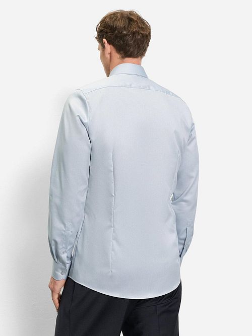 OLYMP Level 5 Camisa Elegante Twill Silver Model / Achterkant