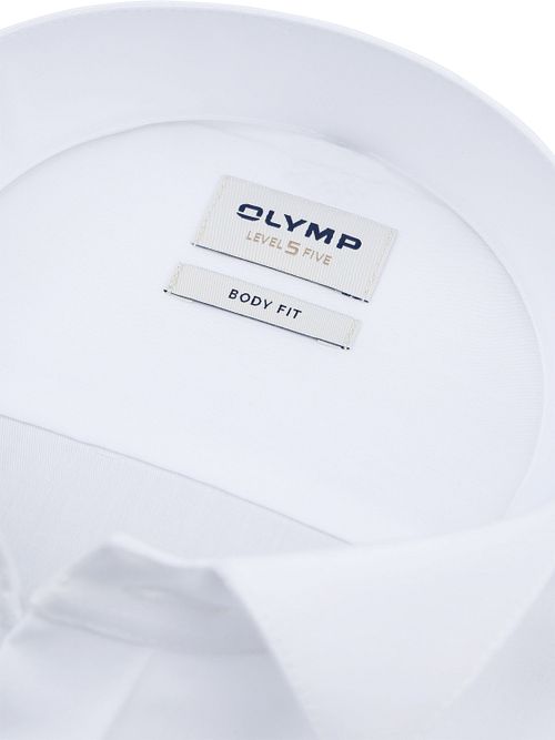 OLYMP Level Five Smoking Skjorte Body-Fit Hvid Product / Detail