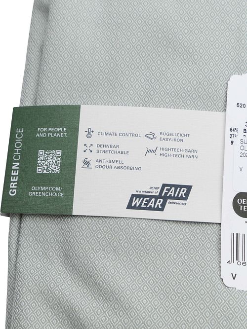 OLYMP Level 5 Skjorte Grøn Product / Detail