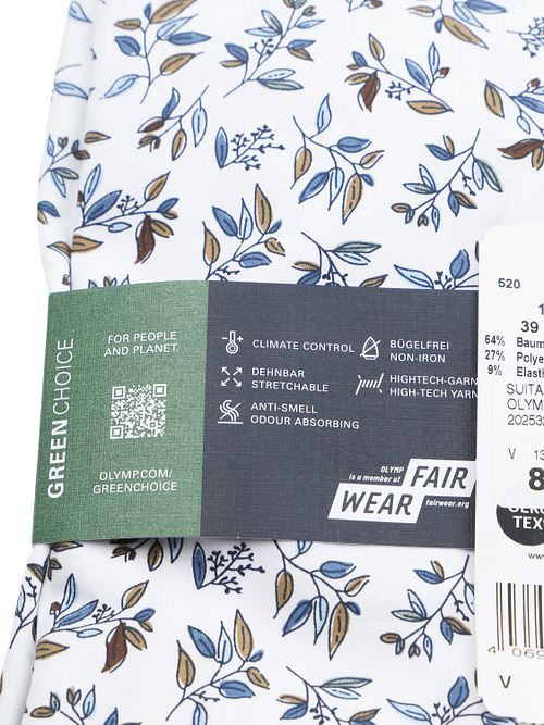 OLYMP Luxor Skjorte 24/Seven Flowers Multifarget Product / Detail