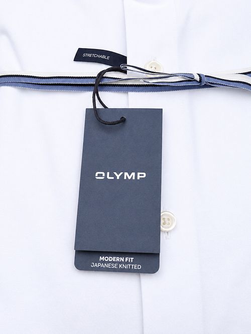 Olymp Japanese Knitted Shirt White