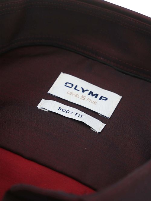 Olymp Level 5 Shirt Burgundy Product / Detail