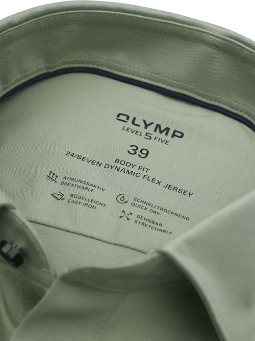 OLYMP Skjorta Level 5 24/Seven Grön Product / Detail