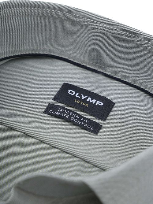 Olymp Luxor 24/Seven Skjorta Grön Product / Detail