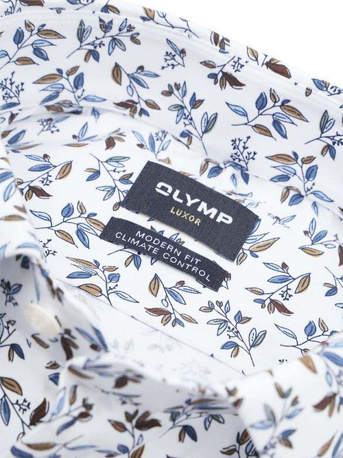 OLYMP Luxor Skjorte 24/Seven Blomster Multifarvet Product / Detail