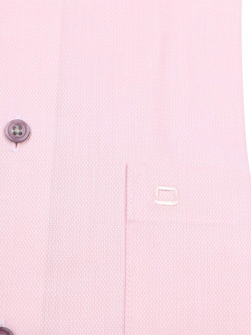 Olymp Luxor Skjorte Struktur Rosa Product / Detail