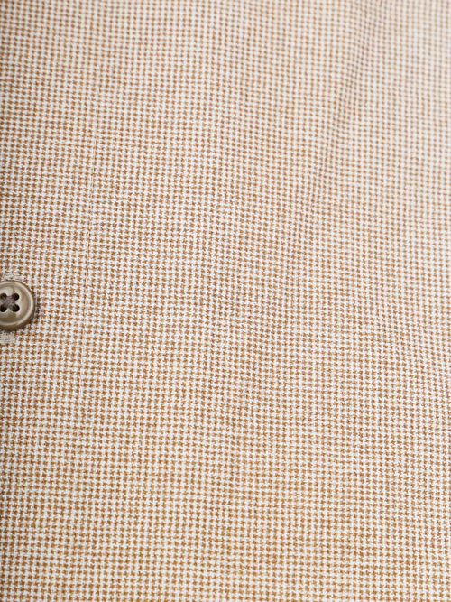 Olymp Luxor Skjorte Pied De Poule Brun Product / Detail