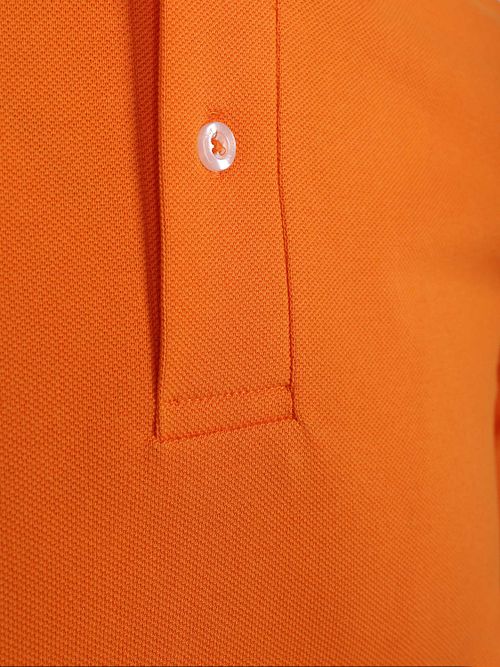 Steppin' Out Piké Polo Orange Product / Detail