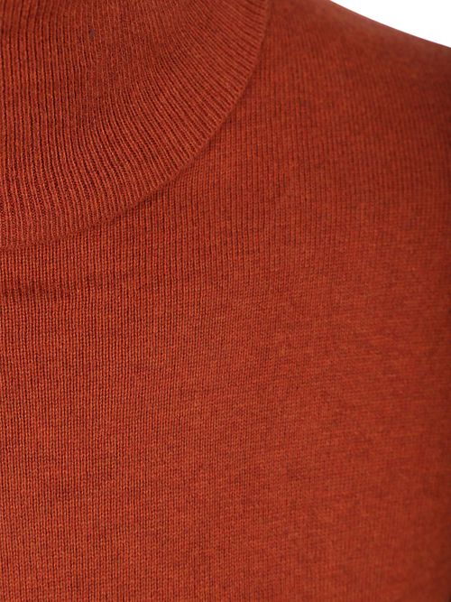 Steppin' Out Rollkragenpullover Cotton Cashmere Brique Product / Detail