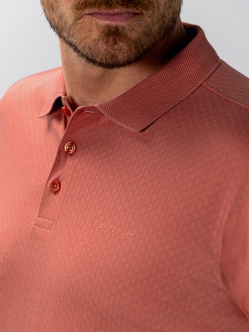 State of Art Polo Oranje Model / Detail