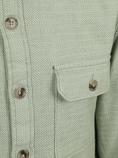 Overshirt Suitable Structure w kolorze zielonym Product / Detail