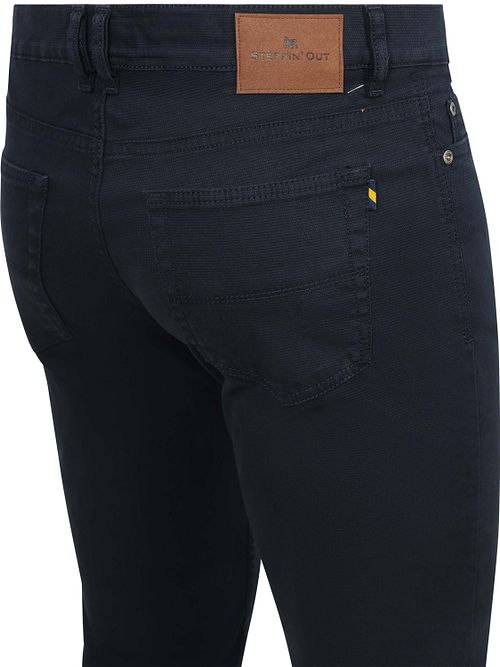 Pantalon Steppin' Out 5 poches Johnson Waffle Marine Product / Detail