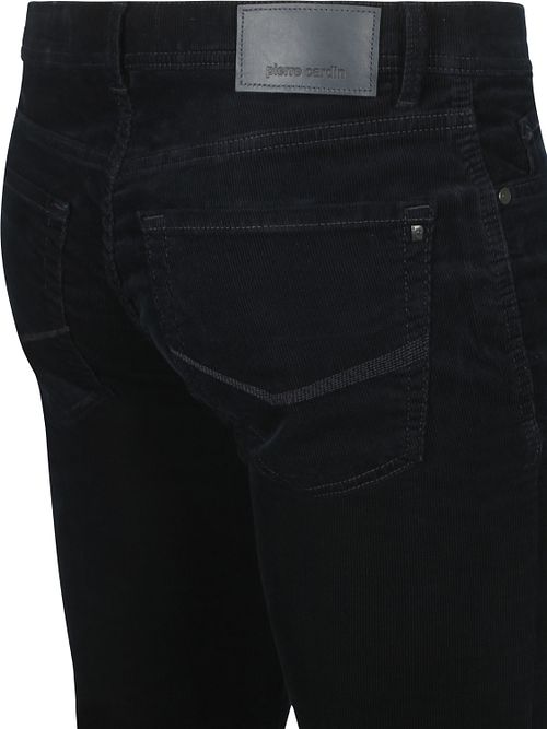 Pantaloni Pierre Cardin Lyon in velluto a coste navy Product / Detail
