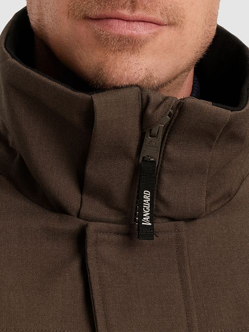 Parka Vanguard Wheelride w kolorze brązowym Model / Detail