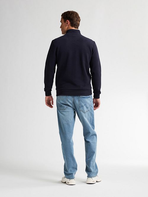 Petrol Cardigan Bighorn Marine Model / Achterkant