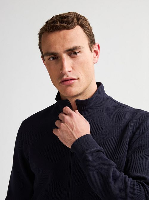 Petrol Strickjacke Bighorn Navy Model / Detail