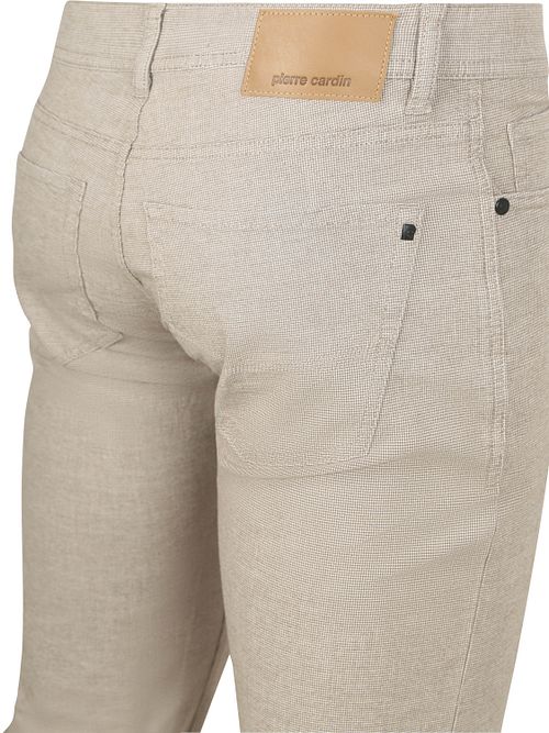 Pierre Cardin Bukse Lyon Tapered Print Beige Product / Detail