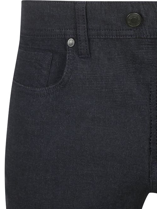 Pierre Cardin Byxor Lyon Tapered Print Marinblå Product / Detail