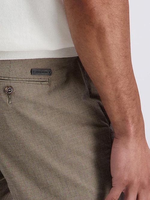Pierre Cardin Calais Pantaloni Taupe Model / Detail