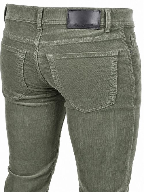 Pierre Cardin Spodnie Lyon Tapered Corduroy Zielony Product / Detail