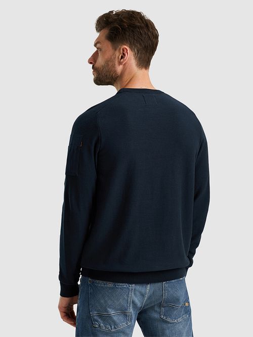 PME Legend American Classic Sweter Navy Model / Achterkant
