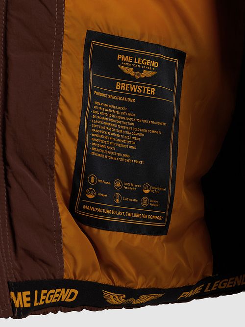 PME Legend Brewster Chaqueta Bruin Model / Detail
