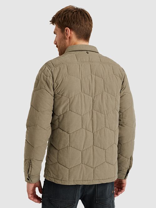 Giacca PME Legend Futurer Taupe Model / Achterkant