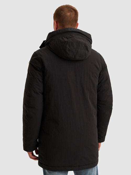 PME Legend Ice Pilot Parka Zwart Model / Achterkant