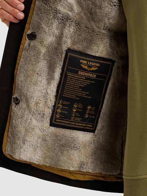 PME Legend Jacket Snowpack Icon 2.0 Black Model / Detail