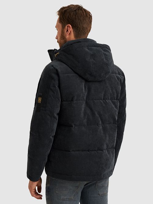 PME Legend Jakke Gobbler Cordcorduroy Navy Model / Achterkant