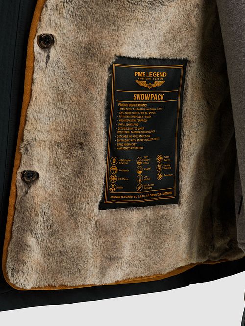 PME Legend Jas Snowpack Icon 2.0 Navy Model / Detail