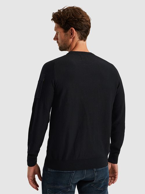 PME Legend Maglione American Classic Nero Model / Achterkant