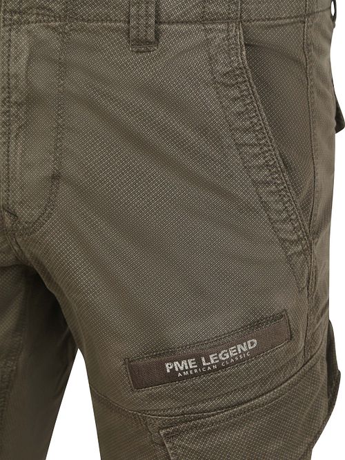 PME Legend Nordrop Cargohose Micro Print Grün Product / Detail